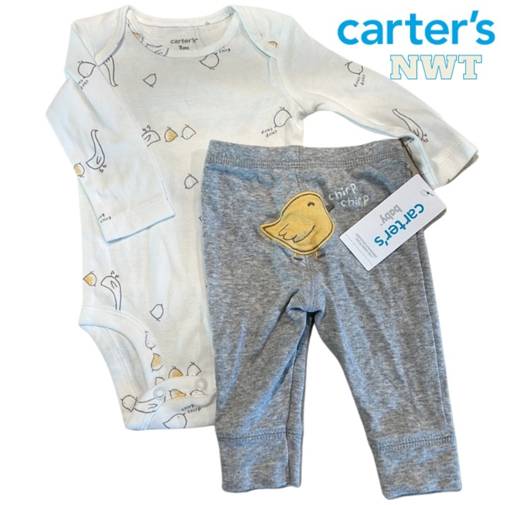 NWT Carters Matching Set. Bodysuit and Legging. 3M